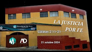 LA JUSTICIA POR FE MVE [upl. by Jules]