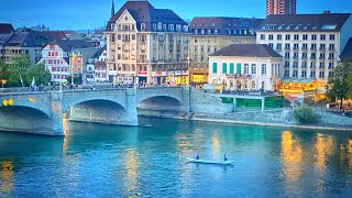 5 October 2023 Basel Switzerland 🇨🇭🏔🇮🇳Switzerland in 8K ULTRA HD HDR  Heaven of Earth 60 FPS [upl. by Ernaldus]