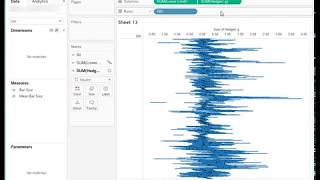 How to create a forest plot in Tableau [upl. by Nered]