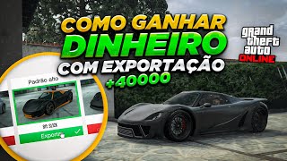 Como Ganhar Dinheiro com Exportação de Veículos no Gta 5 Online  Importação e Exportação [upl. by Ahsilaf]