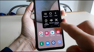 Cómo hacer captura de pantalla en samsung a12 sin botones [upl. by Zillah]