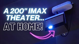 At Home 200quot IMAX Theater  XGIMI Horizon Max [upl. by Suirradal]