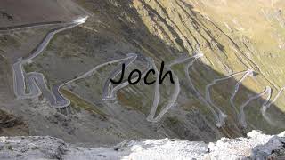 How to Pronounce Joch [upl. by Kile687]