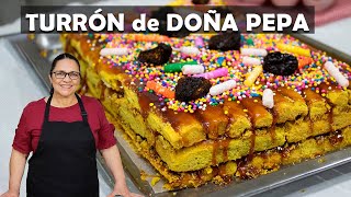 💥Cómo hacer TURRÓN DOÑA PEPA Casero  Receta Fácil  Victoria Abanto [upl. by Yssirhc]