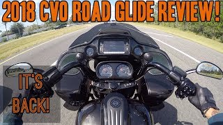 2018 CVO Road Glide Ride Review [upl. by Nais]