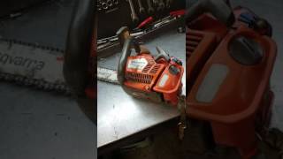 The Chainsaw Guy Shop Talk Husqvarna T540 XP repair [upl. by Brodench]