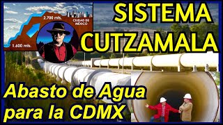 Sistema Cutzamala ¿De dónde viene el Agua para CDMX [upl. by Yenruogis8]