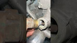 Engine coolant temperature sensor fixed coolant automobile mechanic shorts [upl. by Meehar32]