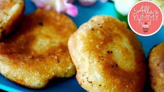 FRIED PIROSHKI WITH CHEESE amp CHICKEN RECIPE  Пирожки с курицей и сыром [upl. by Priestley]