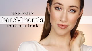 Everyday bareMinerals One Brand Makeup Tutorial 💕 [upl. by Vassar]