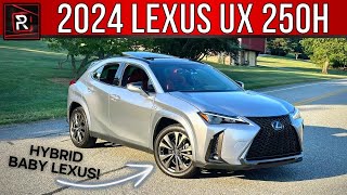 The 2024 Lexus UX 250h FSport AWD Is Hybrid Only EntryLevel Luxury SUV [upl. by Edmondo351]