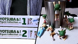 UNBOXING  Yotsuba amp  Figure Collection CharaAni [upl. by Richela]