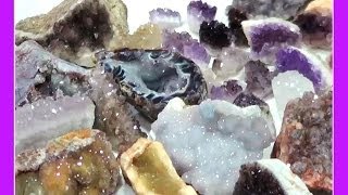 HOW TO Cut and Process Druzy and Crystal Clusters  Liz Kreate [upl. by Dlanger]