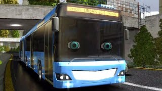 Wheels On The Bus  Preschool Nursery Rhymes  Car Cartoons By Speedies [upl. by Cibis863]