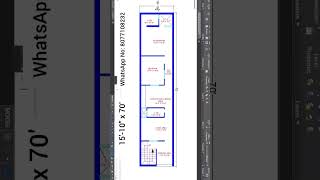 15x70 house 🏡 plan beats remix dnb 20x30 homedesign home 20x50 houseplan music phonk [upl. by Lennad]