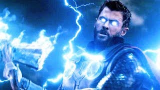 Infinity War and Endgame but only Thor Fights Scenes 4K UHD [upl. by Nylcaj]