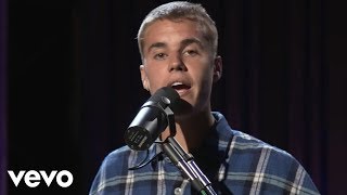 Justin Bieber  Cold Water in the Live Lounge [upl. by Einned]