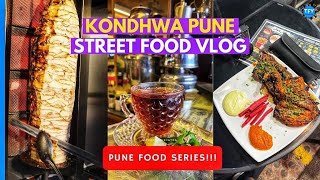 Kondhwa Street Food Pune  Exploring Punes Iconic Food Places  TFY VLOGS [upl. by Friday859]