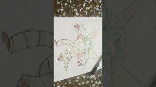 Chesnaught stage3 drawing  Youtube short [upl. by Kaylil]