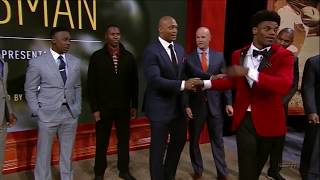 Lamar Jackson Heisman Trophy Speech 2016 [upl. by Annahsit287]