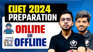 CUET 2024 Online Best Or OfflineCUET Prep StrategyCUET Class for PreparationVipul Sir Suraj Sir [upl. by Philoo]