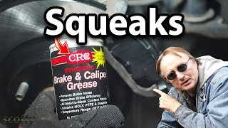 How to Stop Brakes from Squeaking and Sticking in Your Car [upl. by Airdnaxila]