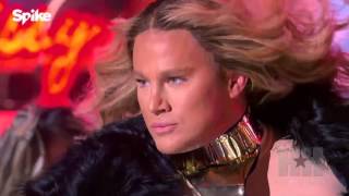 Beyonce Hits Stage With Channing Tatum For Lip Sync Battle [upl. by Lledualc]