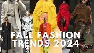 THE HOTTEST FALL FASHION TRENDS 2024 THAT YOU ACTUALLY WANT TO WEAR [upl. by Constant]