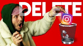 How to Delete Instagram Account 2025 [upl. by Telrahc]