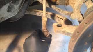 Inner amp Outer Tie Rod Replacement 95 Eclipse GSX 2G DSM [upl. by Nickie]