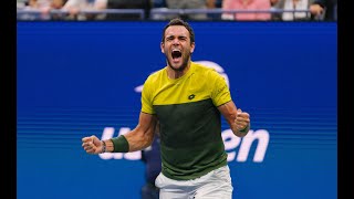 Matteo Berrettini vs Gael Monfils Extended Highlights  US Open 2019 QF [upl. by Lizette]