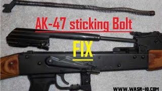 Ak47 Bolt Sticking Guide Rail Polishing [upl. by Otiv]