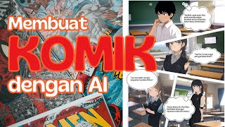 Cara Membuat Komik dengan AI  comicaiai [upl. by Hcelemile1]