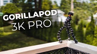 GorillaPod 3k Pro Review a great travel tripod [upl. by Aeht434]