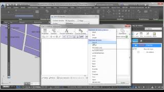 Etiquetar con Autocad Map [upl. by Yuji148]