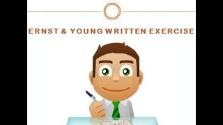 Ernst and Young Written Report Exercise EY Assessment Centre Preparation [upl. by Ailahs696]