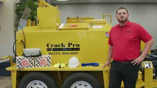 SealMaster Crack Pro Mastic Machine [upl. by Nelleyram308]