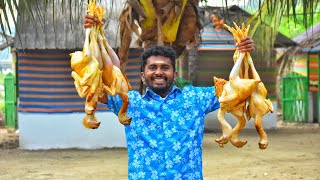 🔥நாட்டுக்கோழி மண்பானை சமையல்  CHICKEN MANPANAI SAMAYAL  VILLAGE COOKING  CHICKEN RECIPE  K7 [upl. by Annawik940]