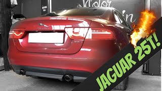 Motor Heroin Exhaust Jaguar XE 25T RSport Sport Abgasanlagenumbau Stufe 2 [upl. by Allen240]