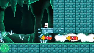 Syobon Action 2HD Level 5 Walkthrough speedrun  Cat Mario 2 [upl. by Eustis]