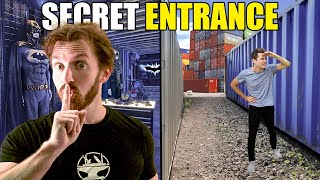 Real Life Batcave Build Secret Entrances [upl. by Rehpetsirhc]