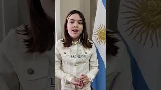 Una pequeña de 9 años presentó un proyecto para crear la bandera de Necochea [upl. by Vladimar]