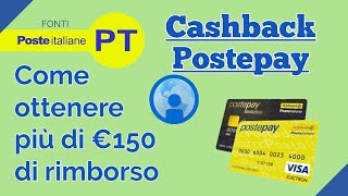 Cashback Postepay  Guida per ottenere più di 150 Euro di cashback [upl. by Assadah]