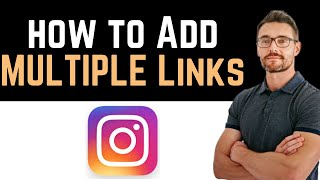 ✅ How To Add Multiple Links on Instagram Bio Full Guide [upl. by Kciremed135]