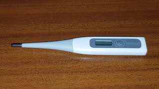 OMRON Digital thermometer Flex Temp Smart unboxing [upl. by Iidnarb]