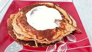 Keto Pancake  Almond flour Pancake With Cream Cheese Frosting [upl. by Idnarb748]