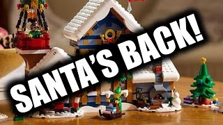 Lego Winter Village 2024 LEAK Set 10339 Santas Post Office [upl. by Kcirdahs]