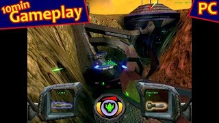 Descent 3  PC 1999 Gameplay [upl. by Naam438]