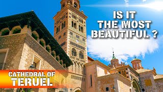 Visit this first in Teruel  The Best Mudejar Style Cathedral in Spain 4k [upl. by Tengdin]