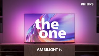 Philips AMBILIGHT tv the one serie 8518 4K UHD Google TV  Il TV da non lasciarsi sfuggire [upl. by Barbabas]